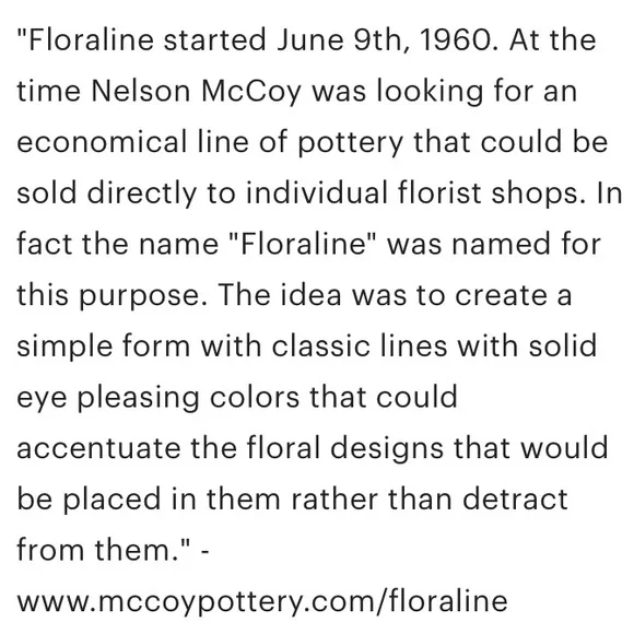 🟡 Vintage - McCoy Floraline Brilliant Yellow Planter / Pot - Circa 1960s - Rare - Picture 16 of 16